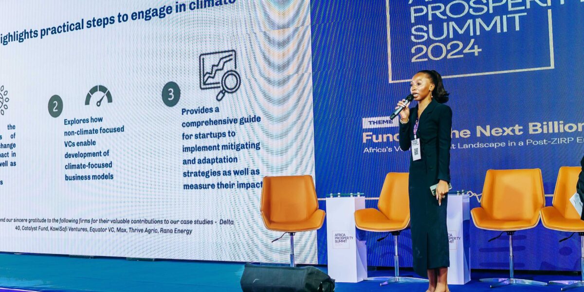 African Startups Urged to Adopt Climate-Resilient Business Models