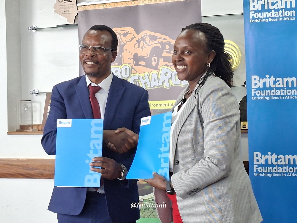 Britam Foundation and Jumbo Charge Partner to Restore Mt. Elgon Water Tower