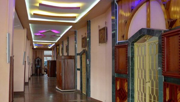 EV charging station: Holy Family Basilica Parking Silo