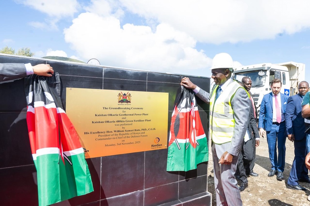 Kenya Breaks Ground on $800M Geothermal-Powered Fertiliser Plant