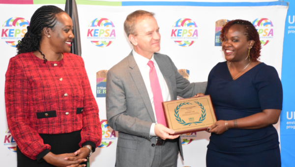 Safaricom takes home the inaugural UNEP Environment Sustainability Award